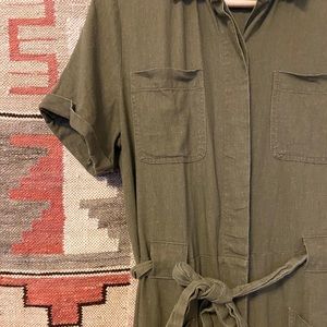 A new day olive jumpsuit